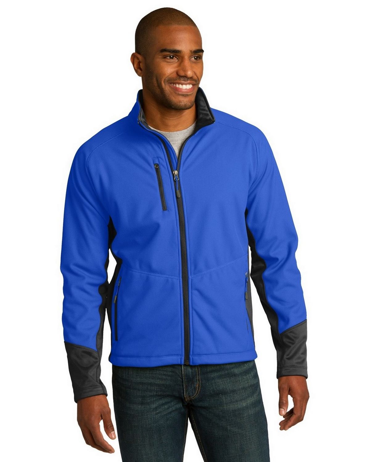 Port Authority J319 Men's Vertical Soft Shell Jacket