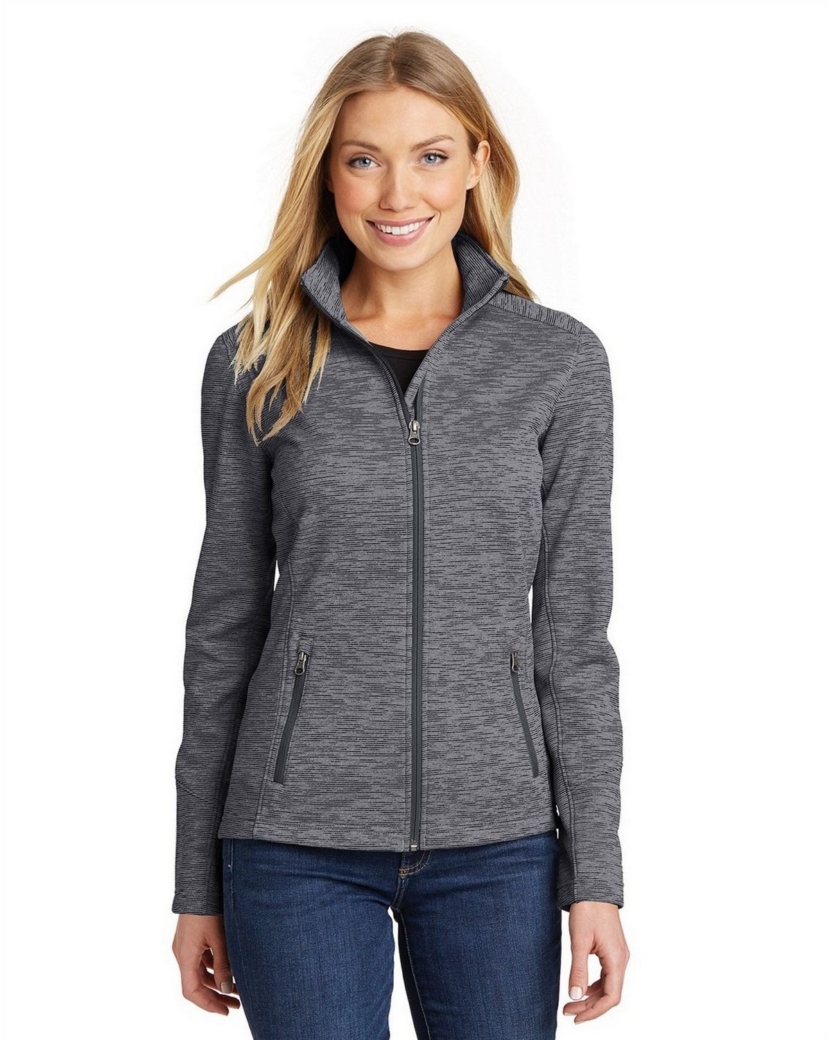 Port Authority L231 Women's Digi Stripe Fleece Jacket