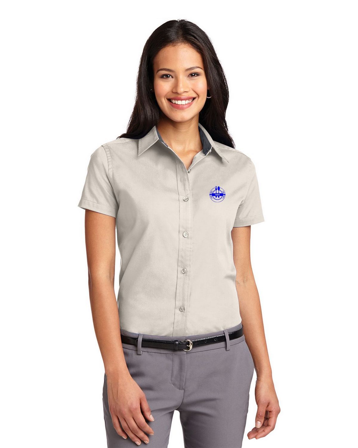 Port Authority® Ladies Short Sleeve Easy Care Shirt. L508, Custom Shirt,  Embroidery Shirt, Business Shirt, Personalized Gifts, Custom Logo. 