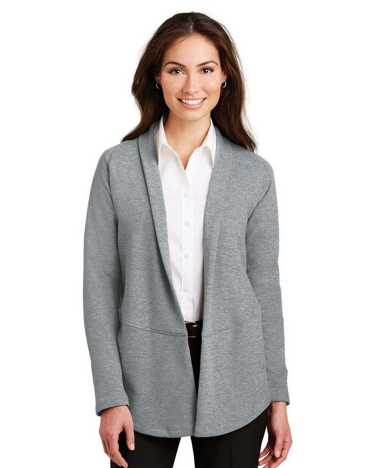 Port Authority L807 Women's Interlock Cardigan