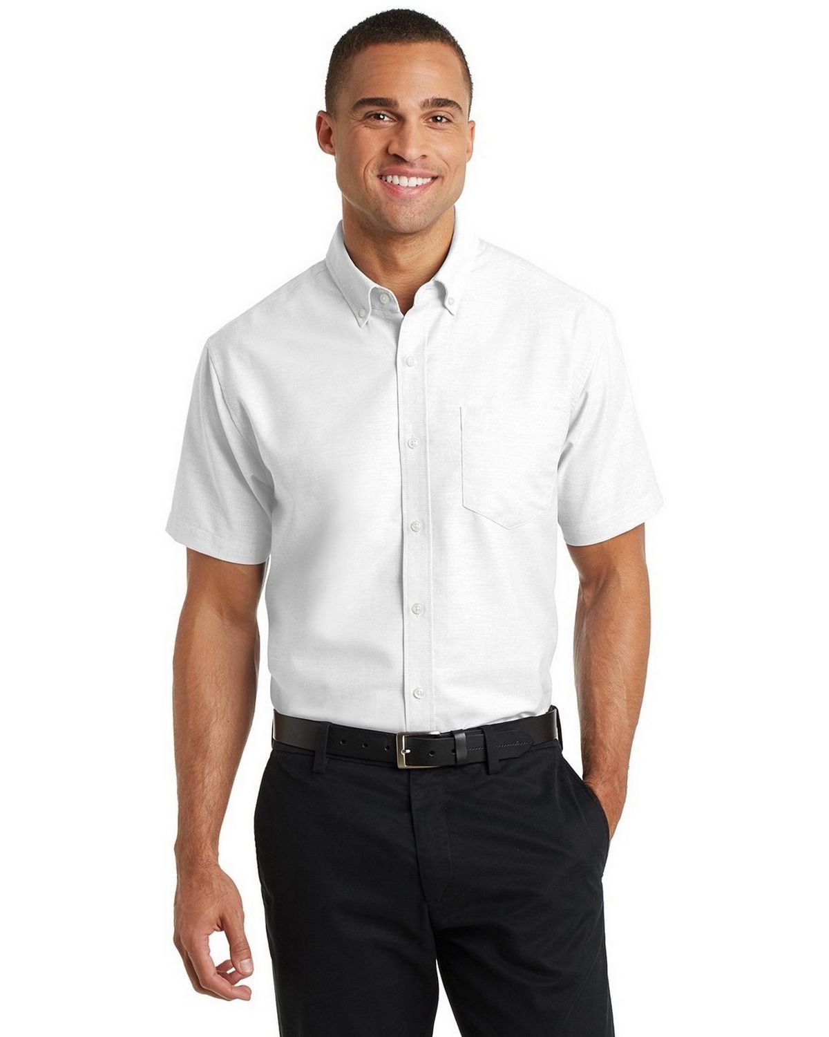 pleated front short sleeve dress shirt men white Men's White Pleated Front Classic Fit Dress Formal Shirt With Double Cuffs