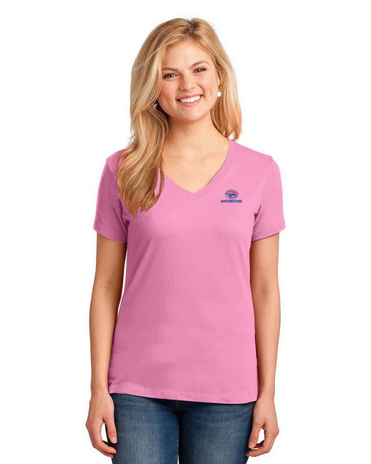 Port & Company LPC54V | Port & Company LPC54V Women's V-Neck T-Shirt