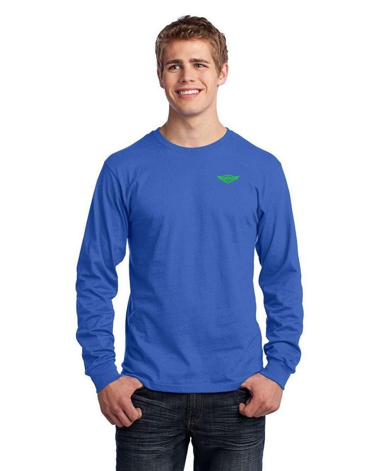 トップス SEA LONG SLEEVE TEE Port & Company PC54LS | Port & Company PC54LS Men's Long