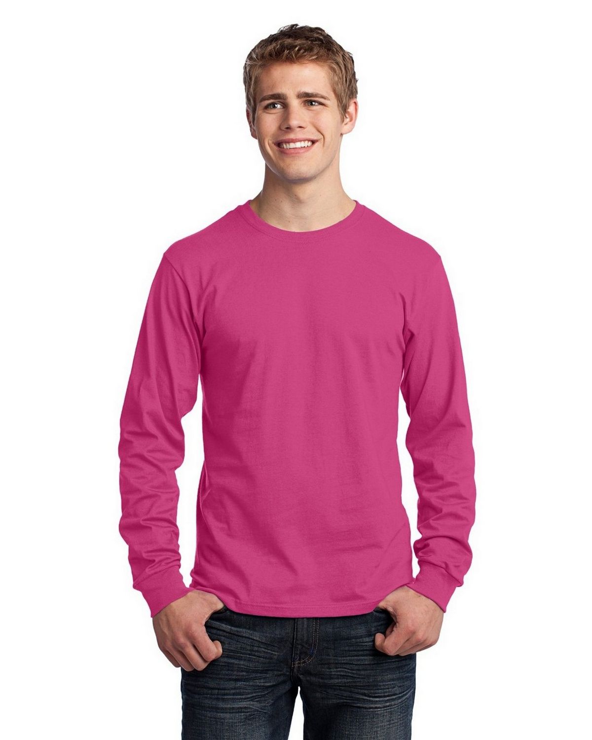 Port & Company PC54LS | Port & Company PC54LS Men's Long-Sleeve
