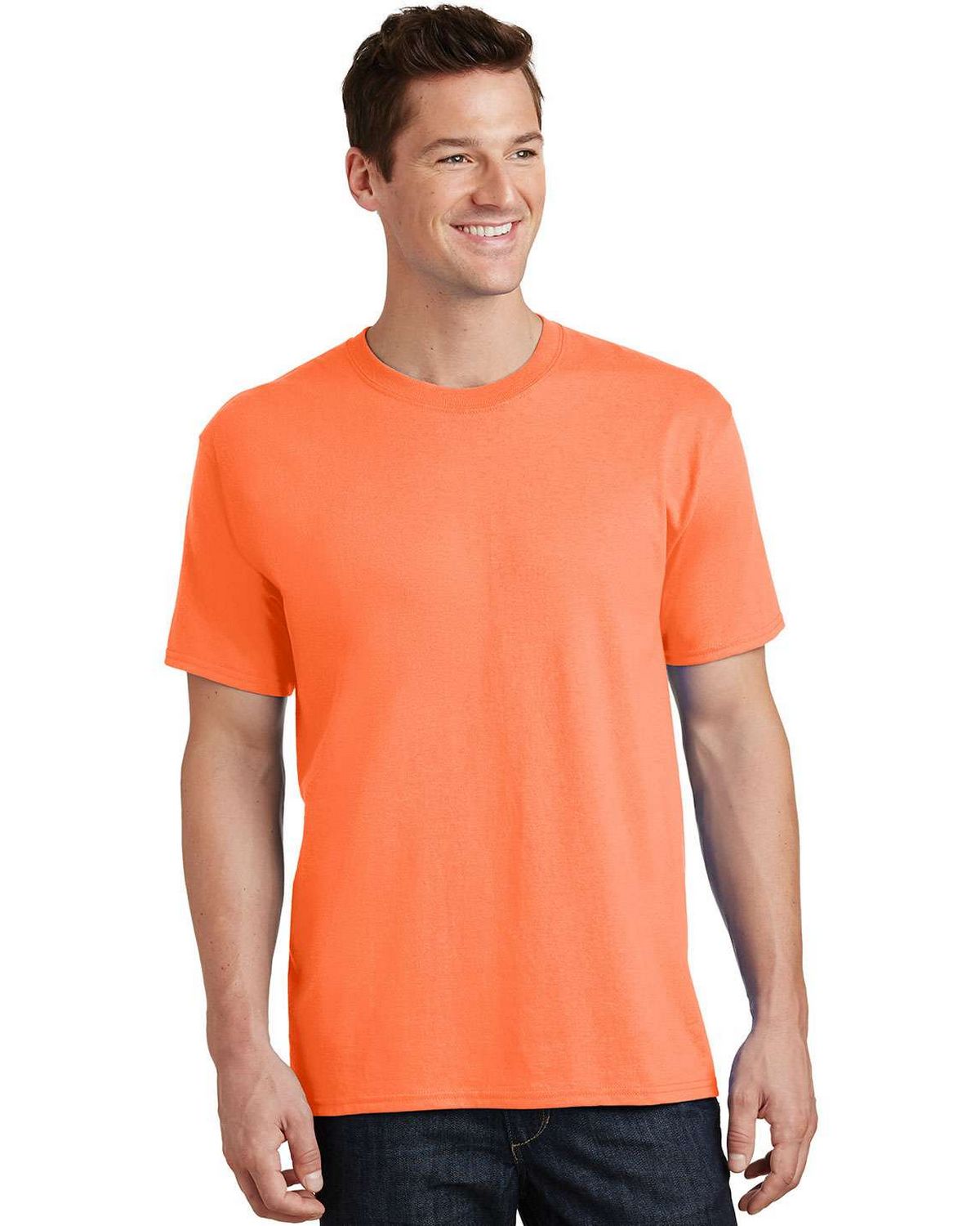 Shop Port & Company PC54 Men's Core Cotton T-Shirt