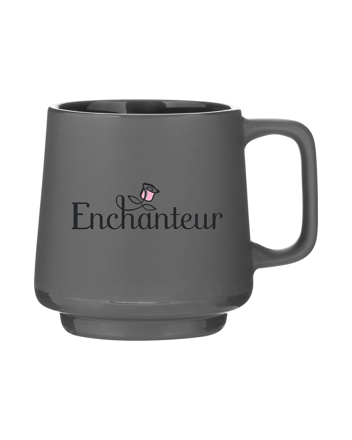 Custom 12 Oz Stackable Ceramic Mug