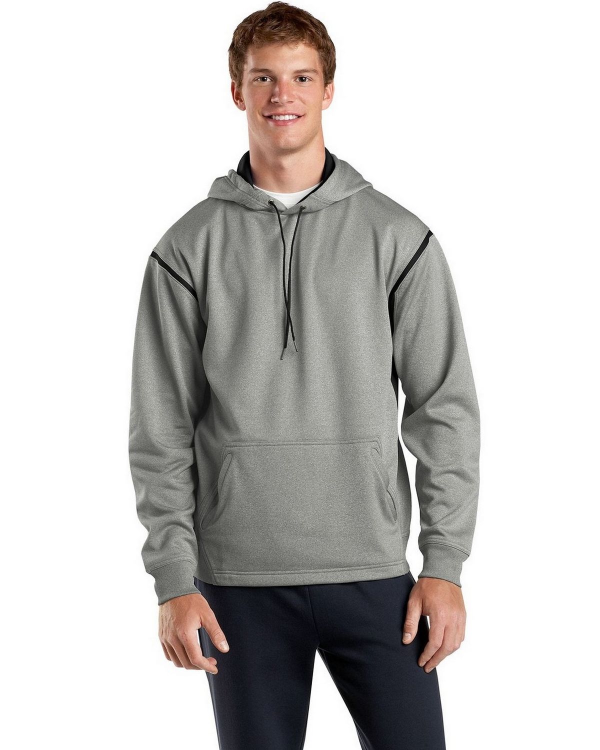 Sport-Tek F246 Men's Tech Fleece Hooded Sweatshirt