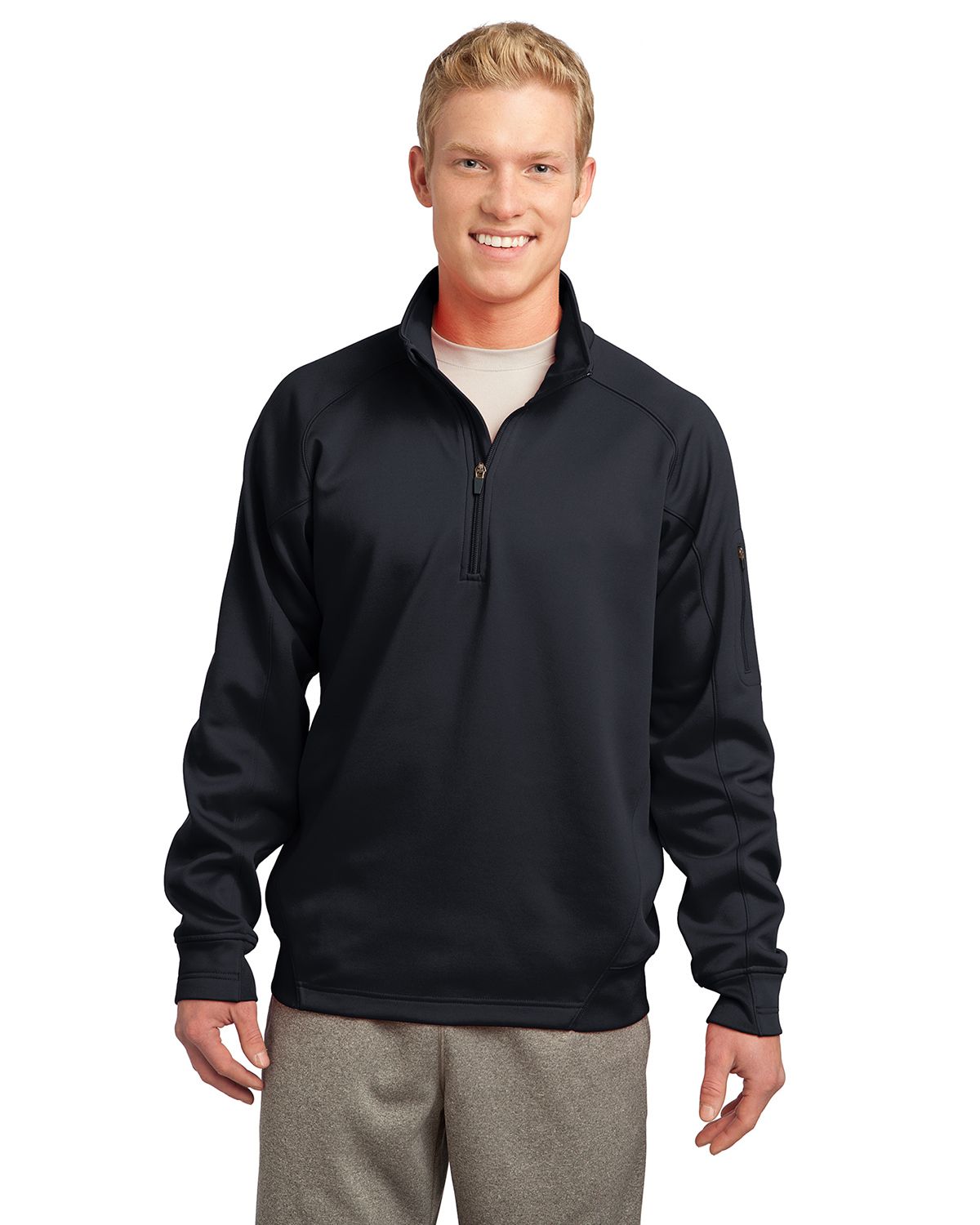 Sport-Tek F247 Men's Tech Fleece 1/4-Zip Pullover