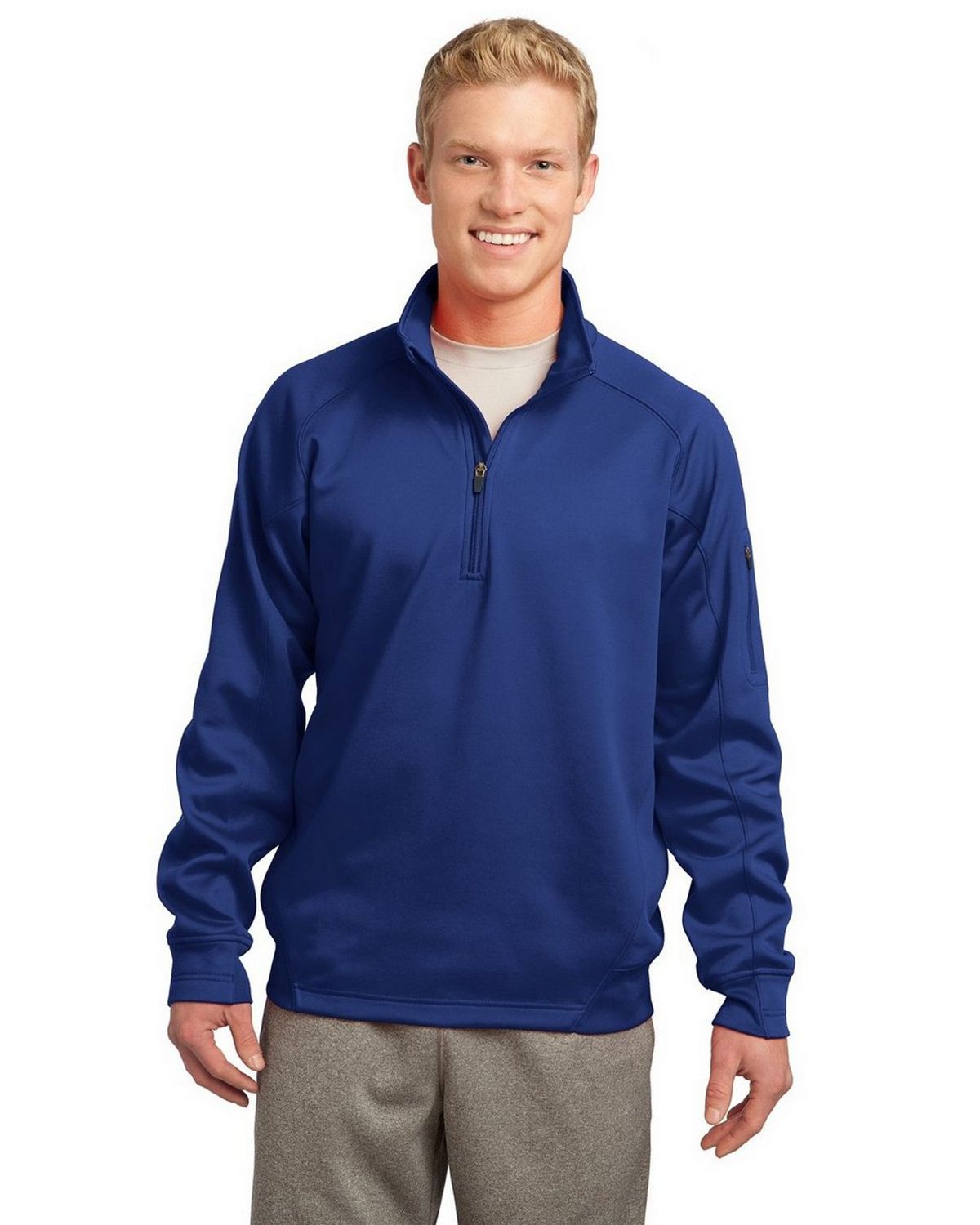 Sport-Tek F247 Men's Tech Fleece 1/4-Zip Pullover