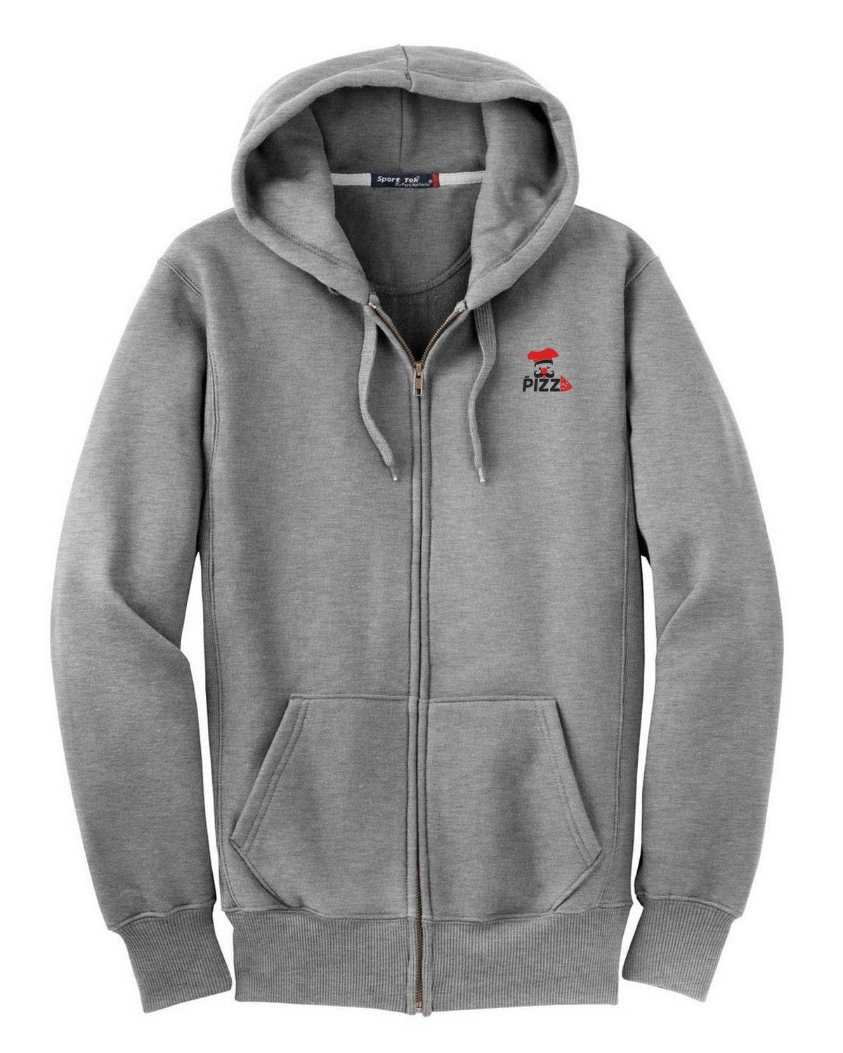 Sport-Tek F282 Men's Super Heavyweight Full-Zip Hooded Sweatshirt