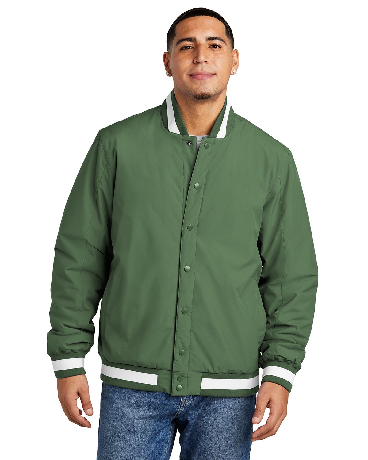 Sport-Tek JST58 Men's Insulated Varsity Jacket