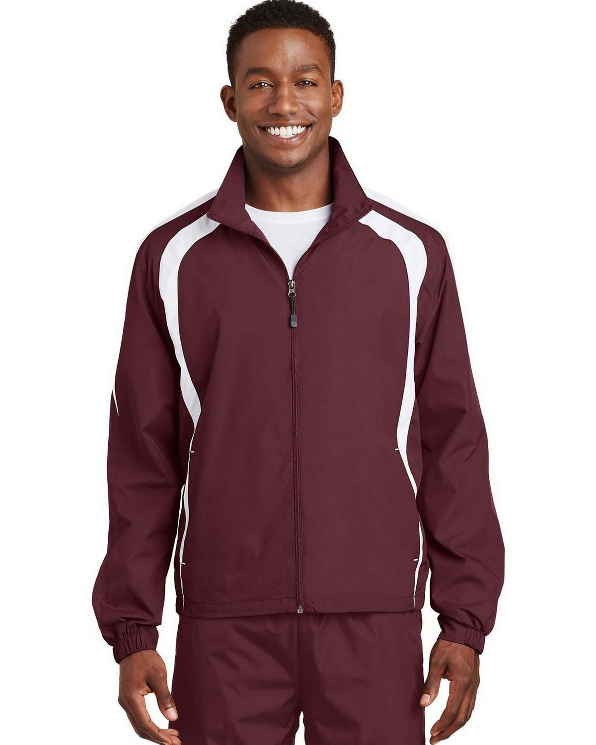 Sport-Tek JST60 Men's Colorblock Raglan Jacket