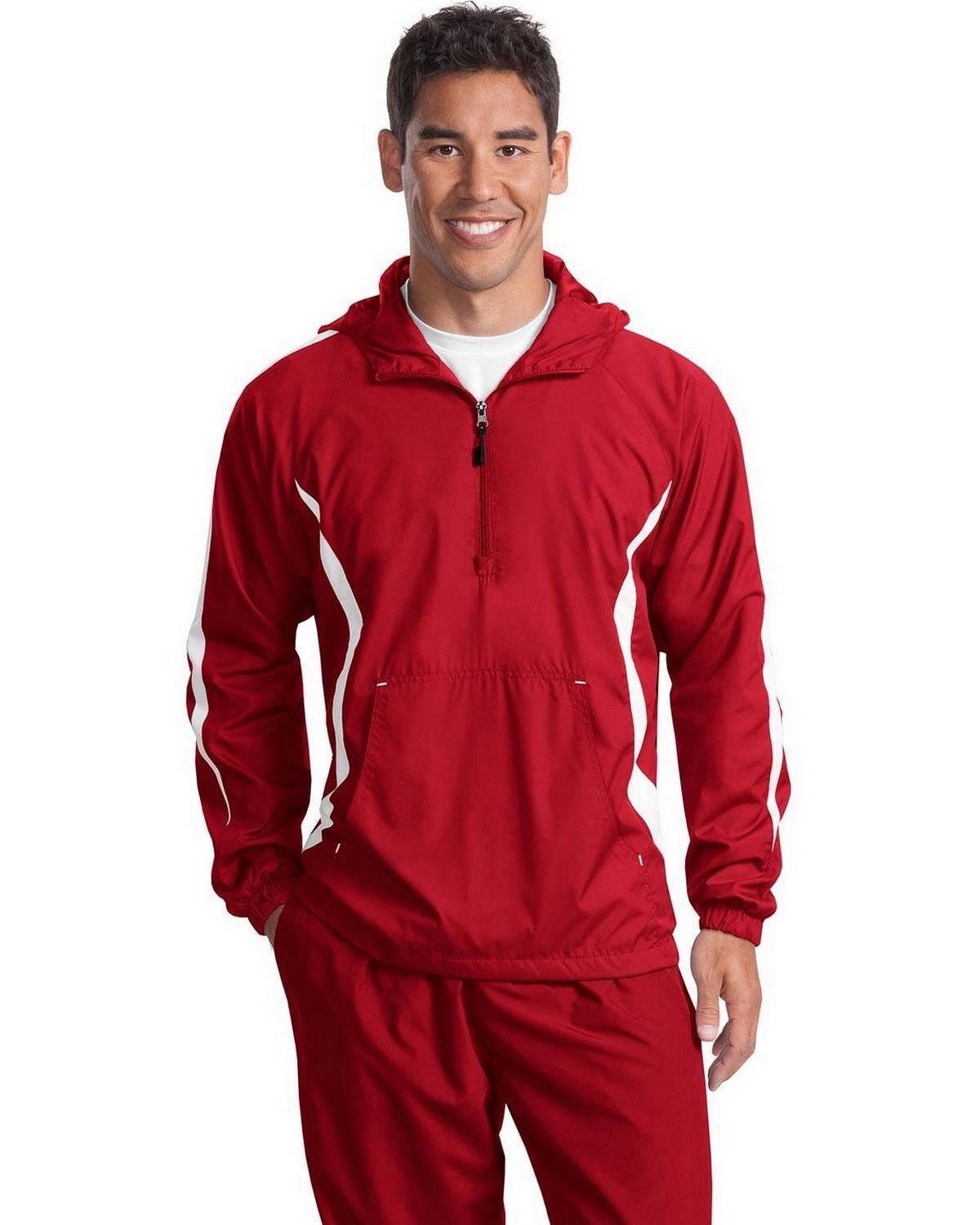 [エーナッシング]P. CANVAS RTR JOGGER ANORAK 4color 10123-TrueRoyal-2-