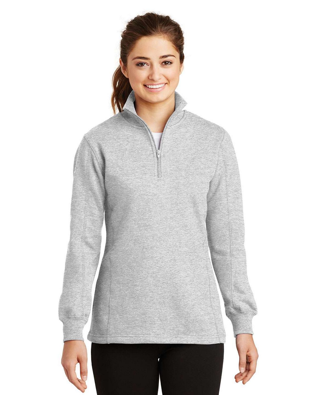 Sport Tek LST253 Women's 1/4-Zip Sweatshirt