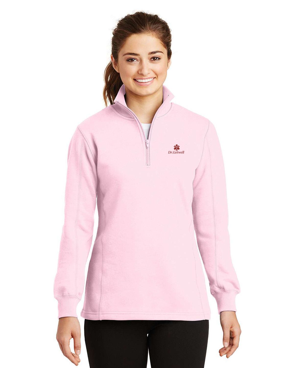 Sport Tek LST253 Women's 1/4-Zip Sweatshirt