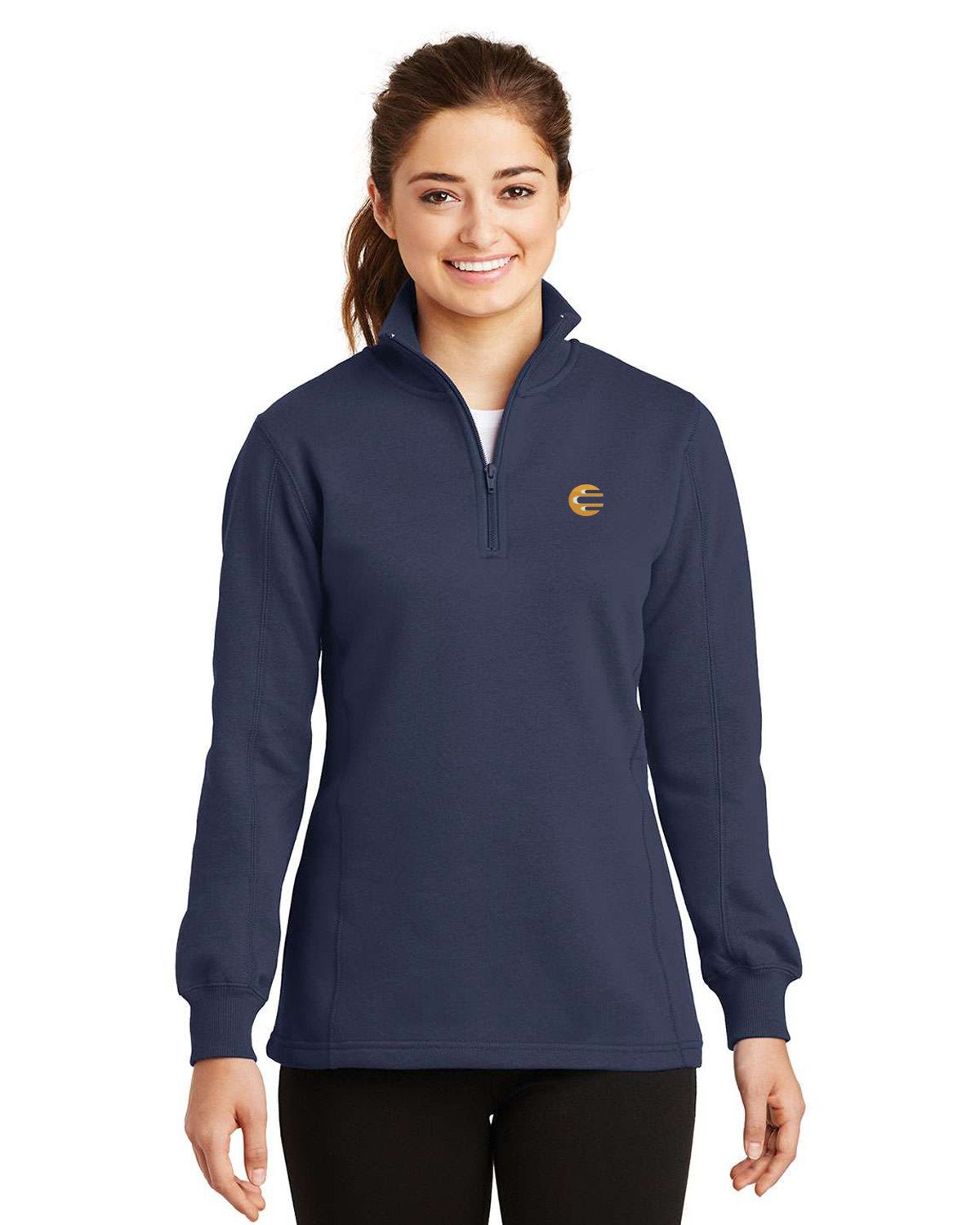 Sport Tek LST253 Women's 1/4-Zip Sweatshirt