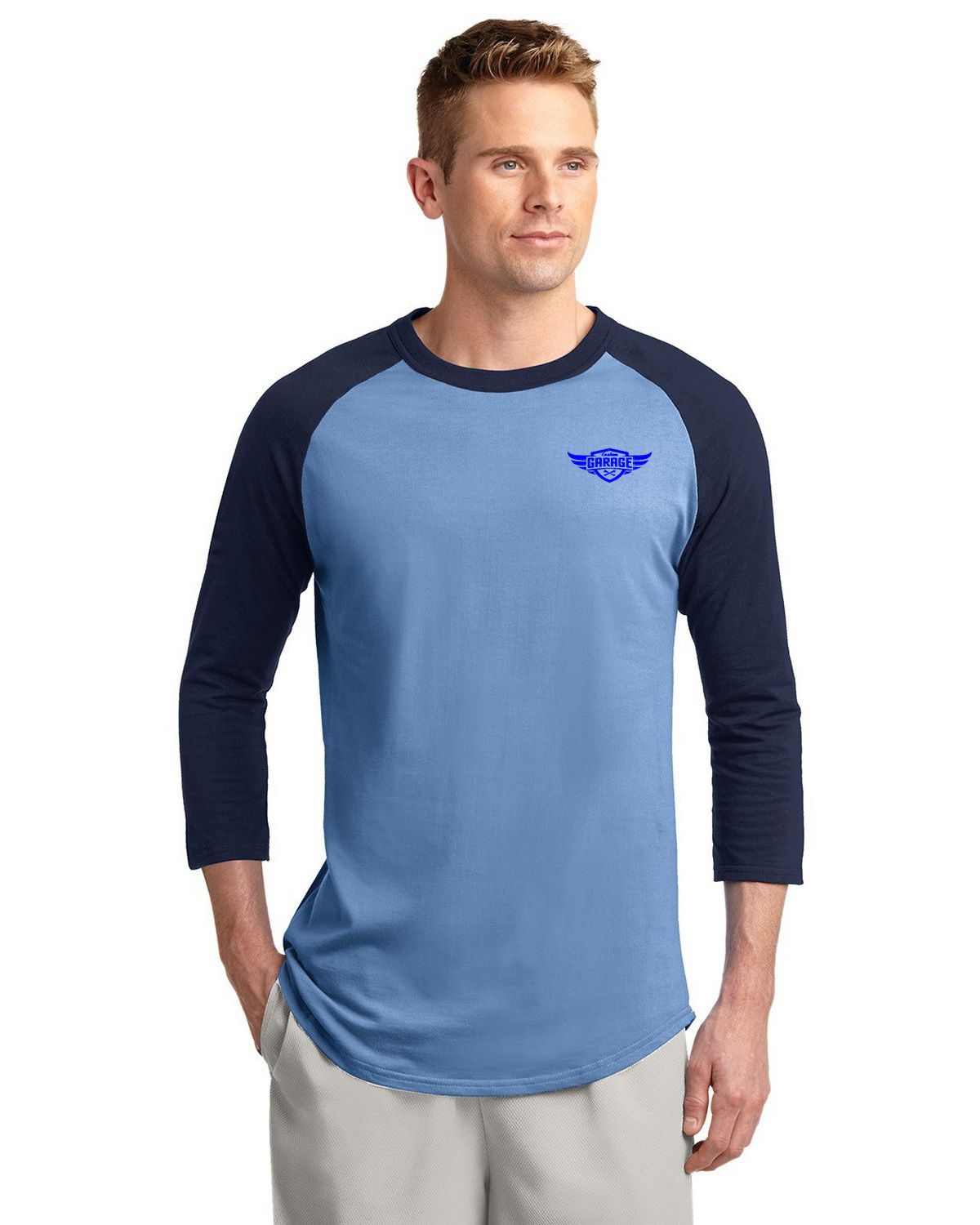 Sport-Tek T200 Men's Colorblock Raglan Jersey