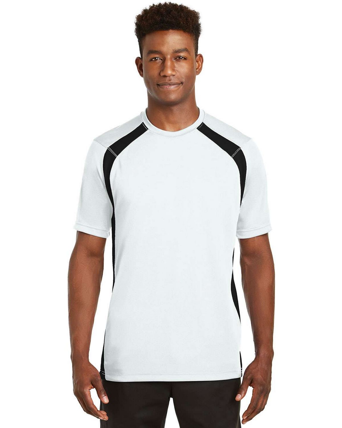 Sport-Tek T478 Men's Dry Zone Colorblock Crew T-Shirt