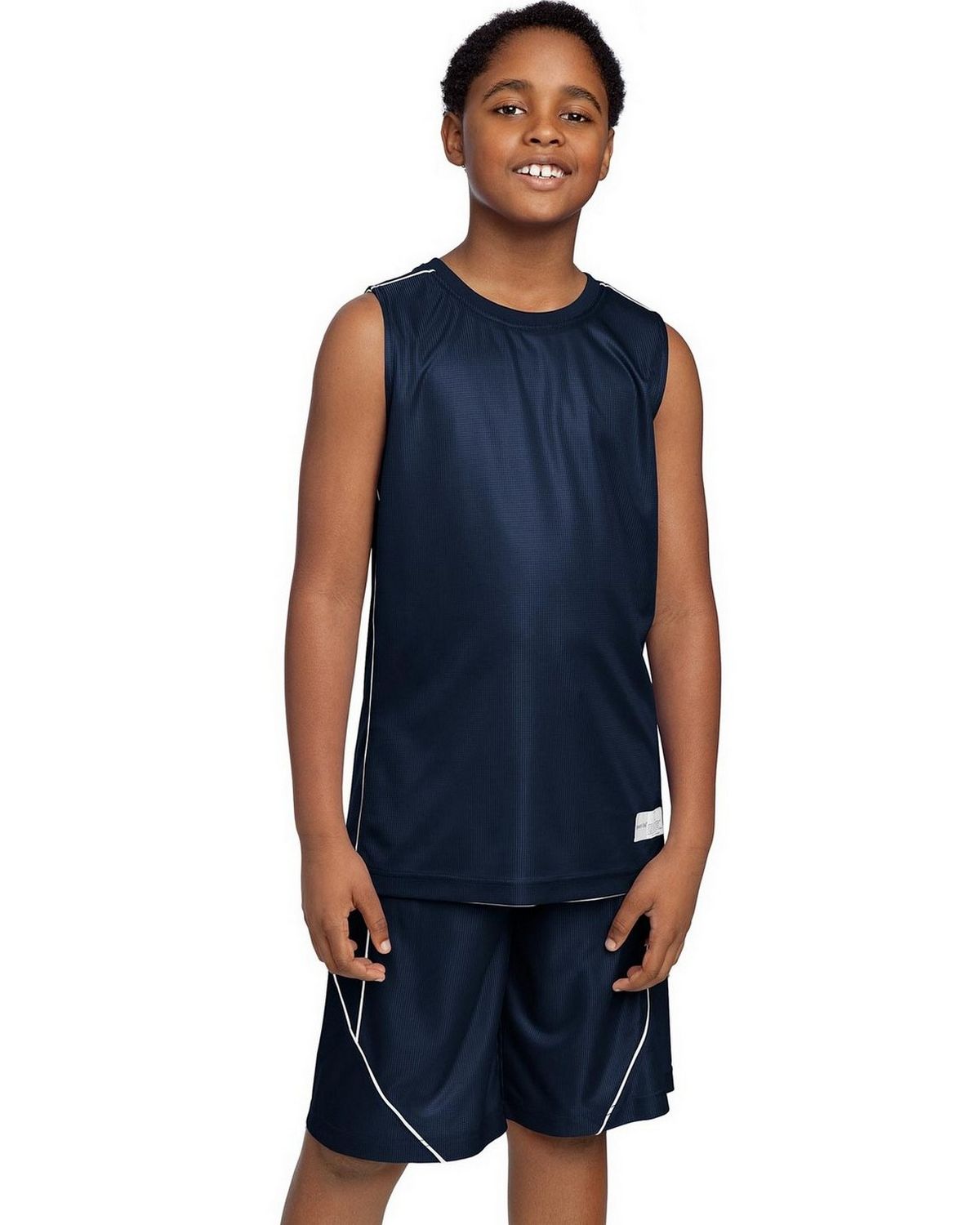 Sport-Tek YT555 Youth PosiCharge Mesh Reversible Sleeveless Tee