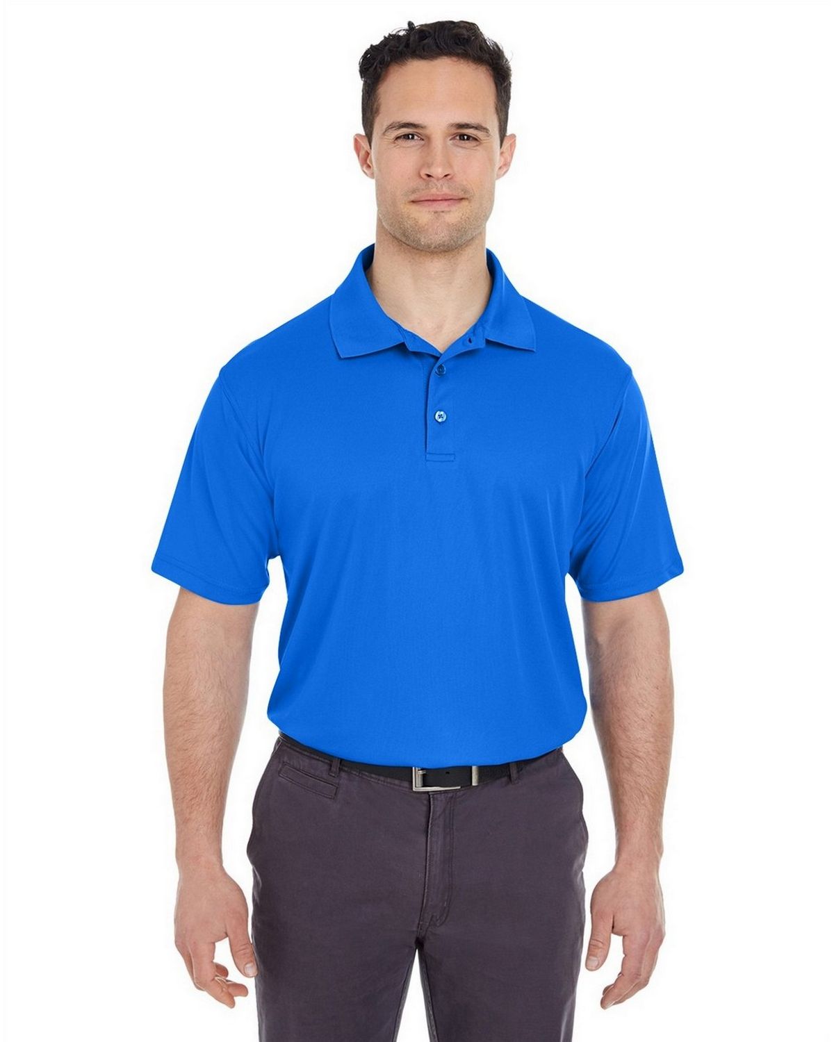 Ultraclub 8210 Men's Cool & Dry Mesh Piqué Polo