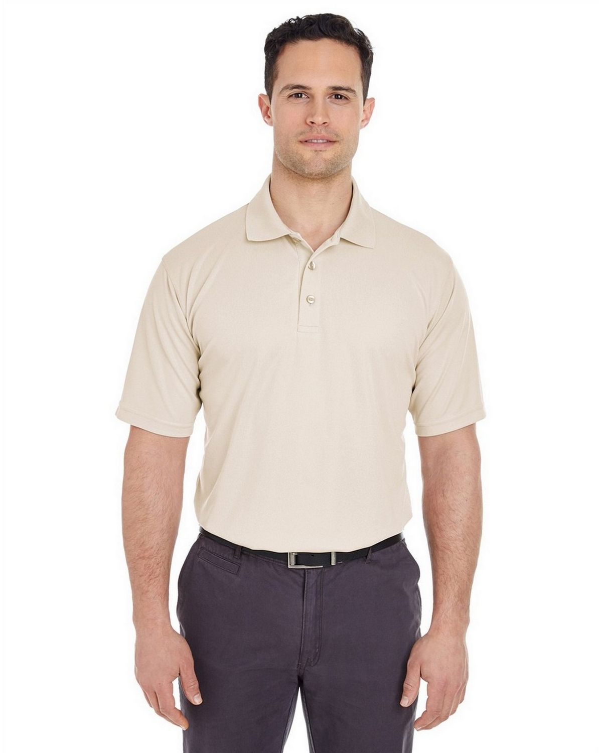 Ultraclub 8210 Men's Cool & Dry Mesh Piqué Polo