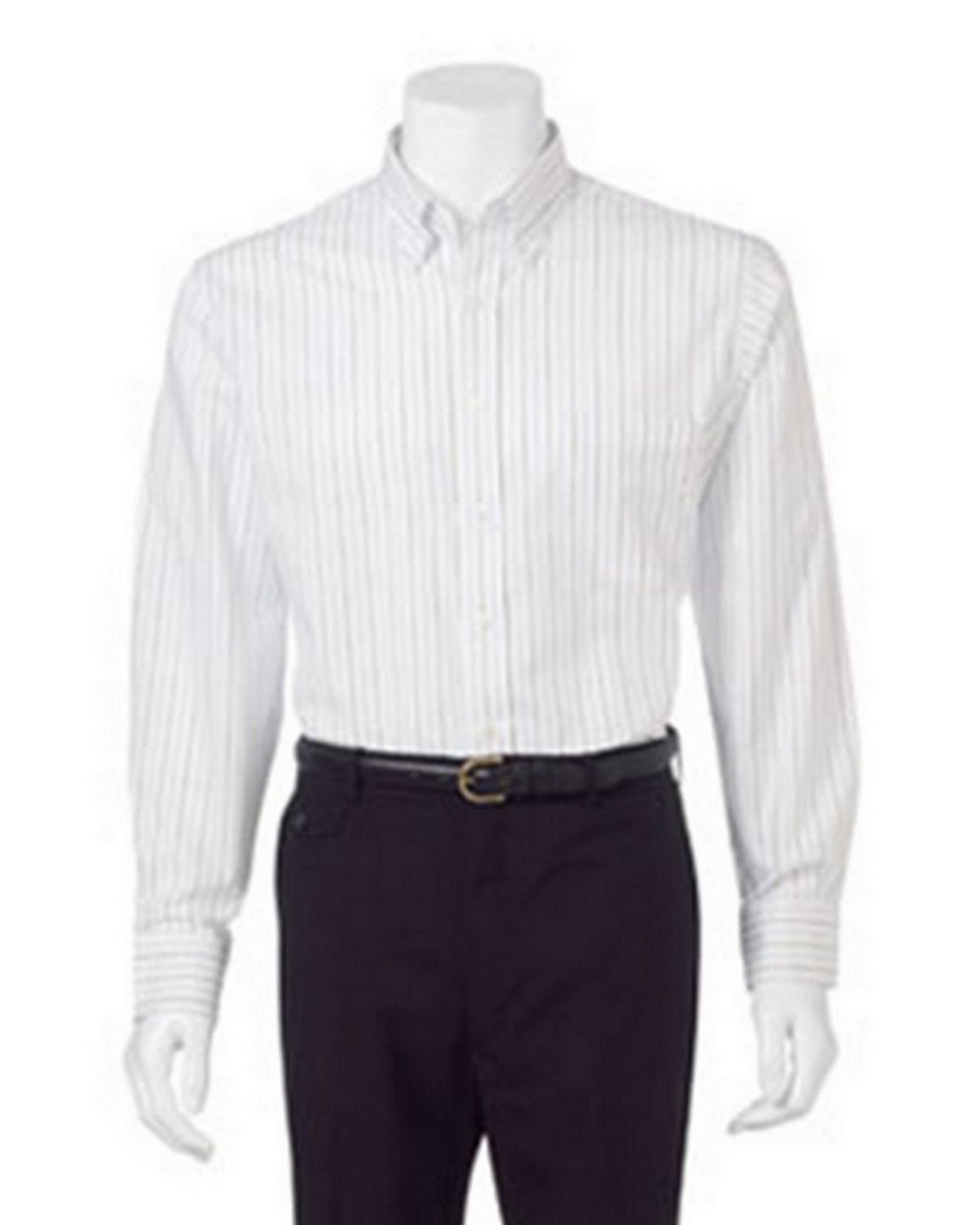 van heusen men's dress shirt regular fit pinpoint stripe Van Heusen Men's Regular Fit Dress Shirt