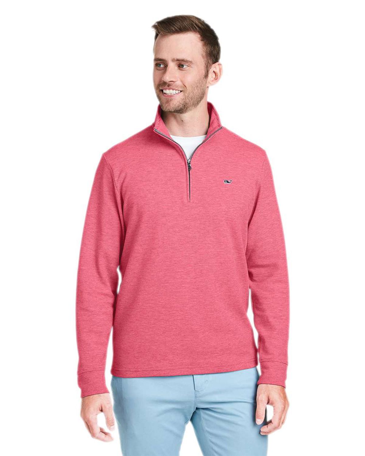Vineyard Vines K002708 Men's Saltwater Quarter-Zip Pullover