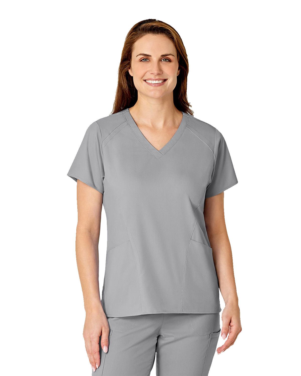WonderWink 6319 Women's 4 Pocket V-Neck Top