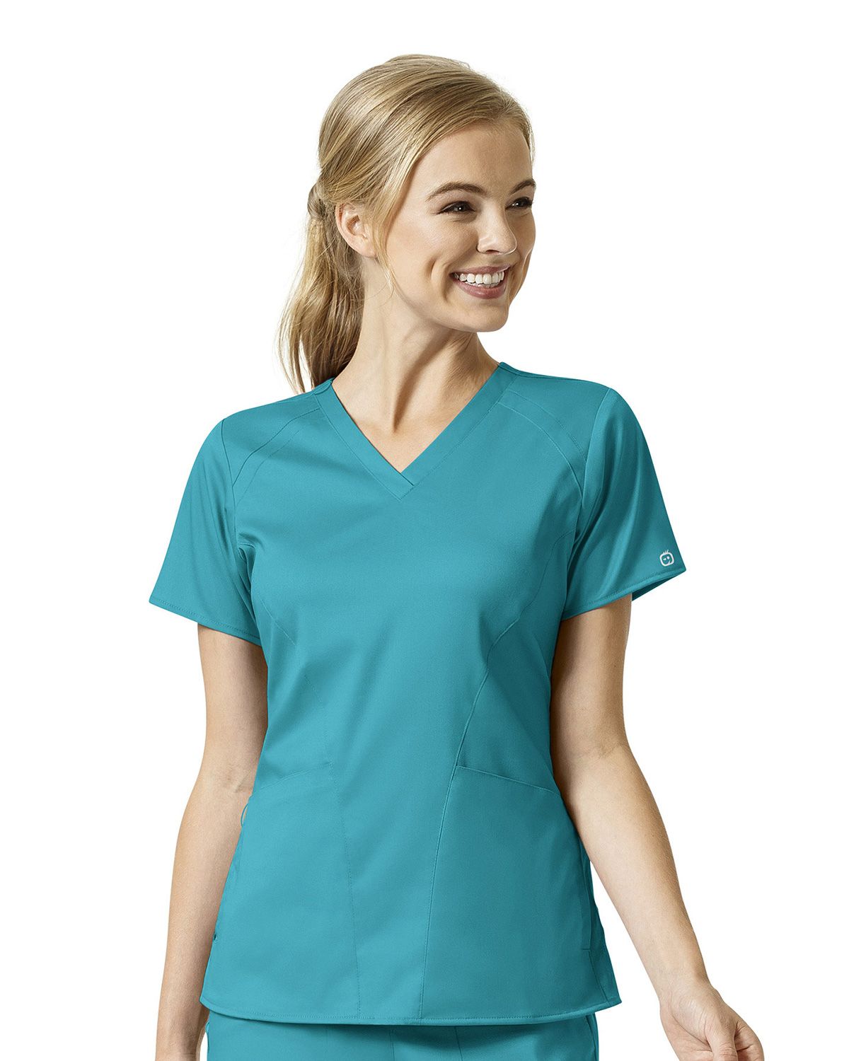 WonderWink 6319 Women's 4 Pocket V-Neck Top