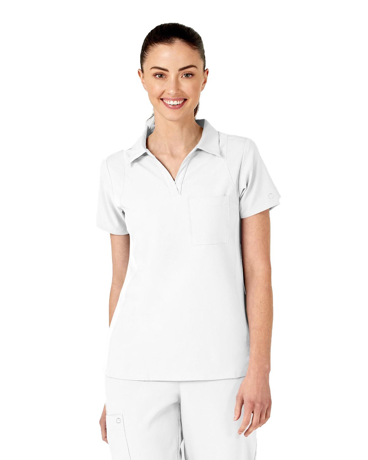 WonderWink 6955 | Wonderwink 6955 Women's W123 Collar Scrub Top
