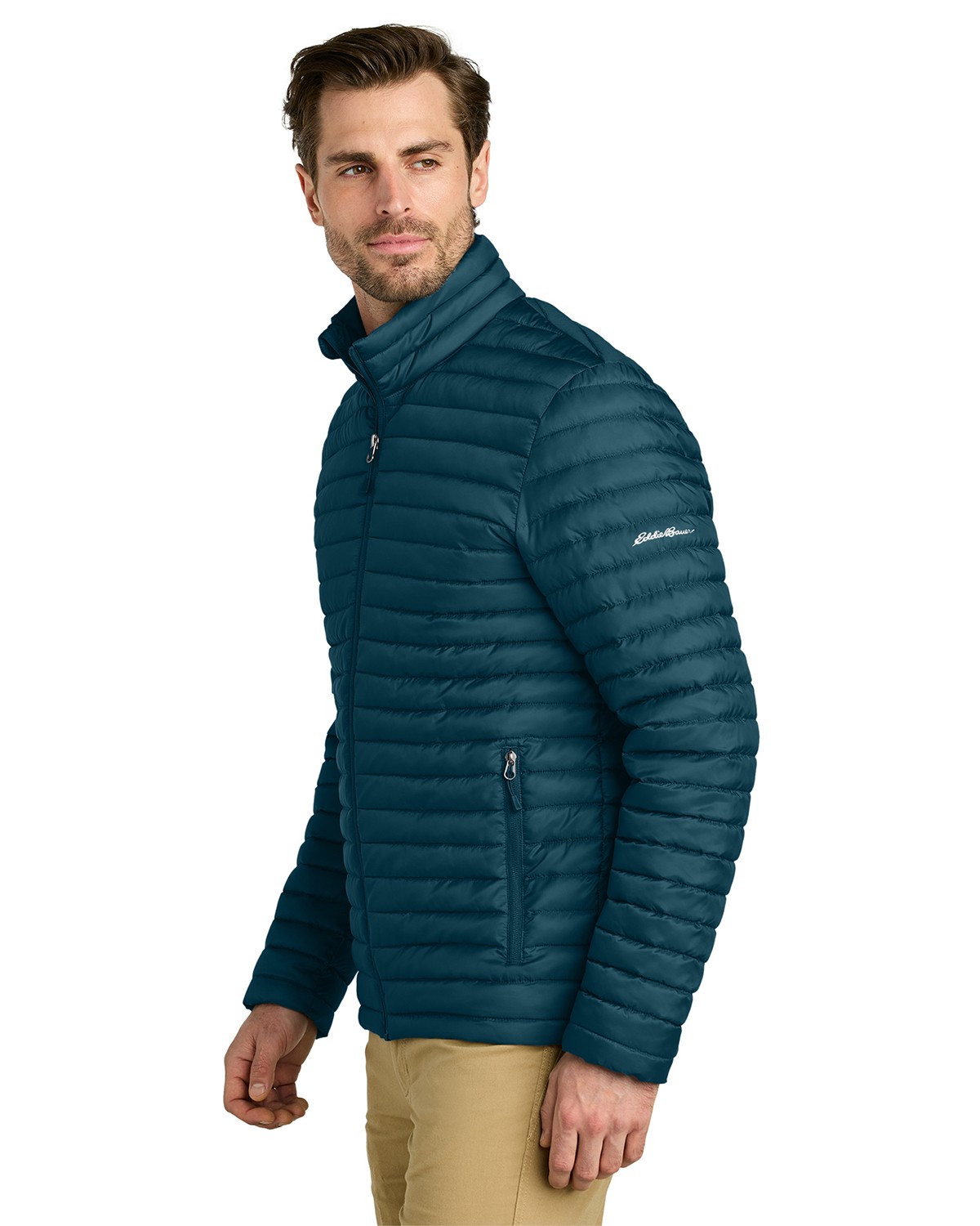 Eddie Bauer EB514 Men's Packable Quilted Full-Zip Jacket