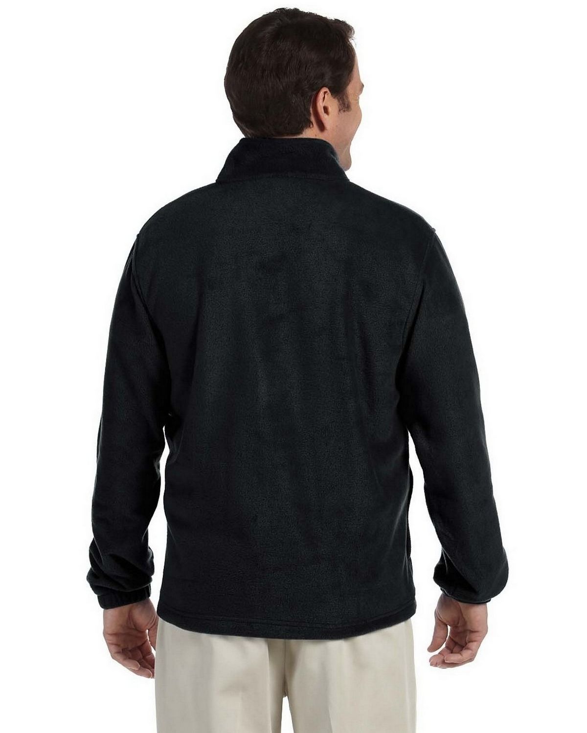 harriton fleece quarter zip