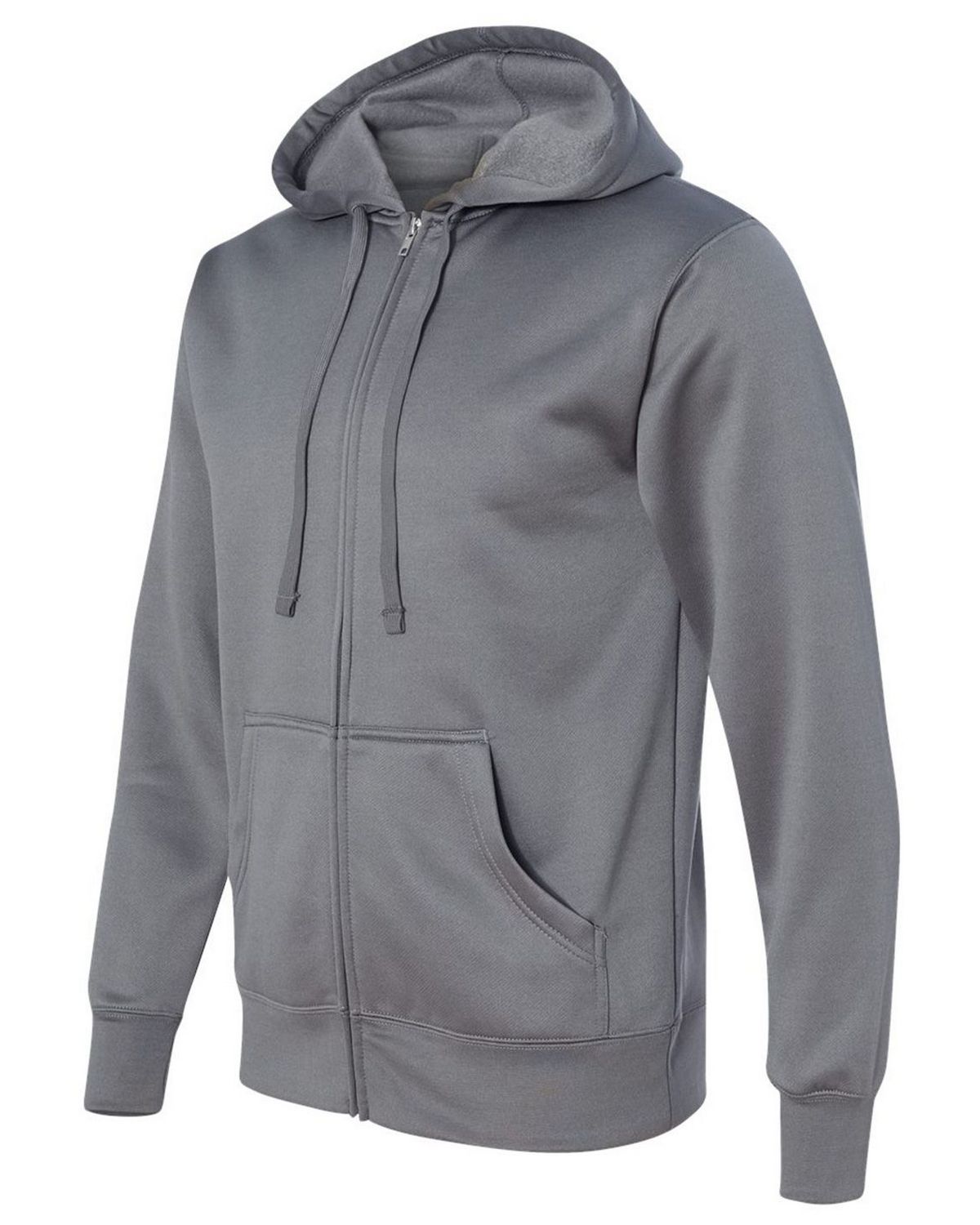 Independent Trading Co. EXP444PZ Men's Poly-Tech Hooded Full