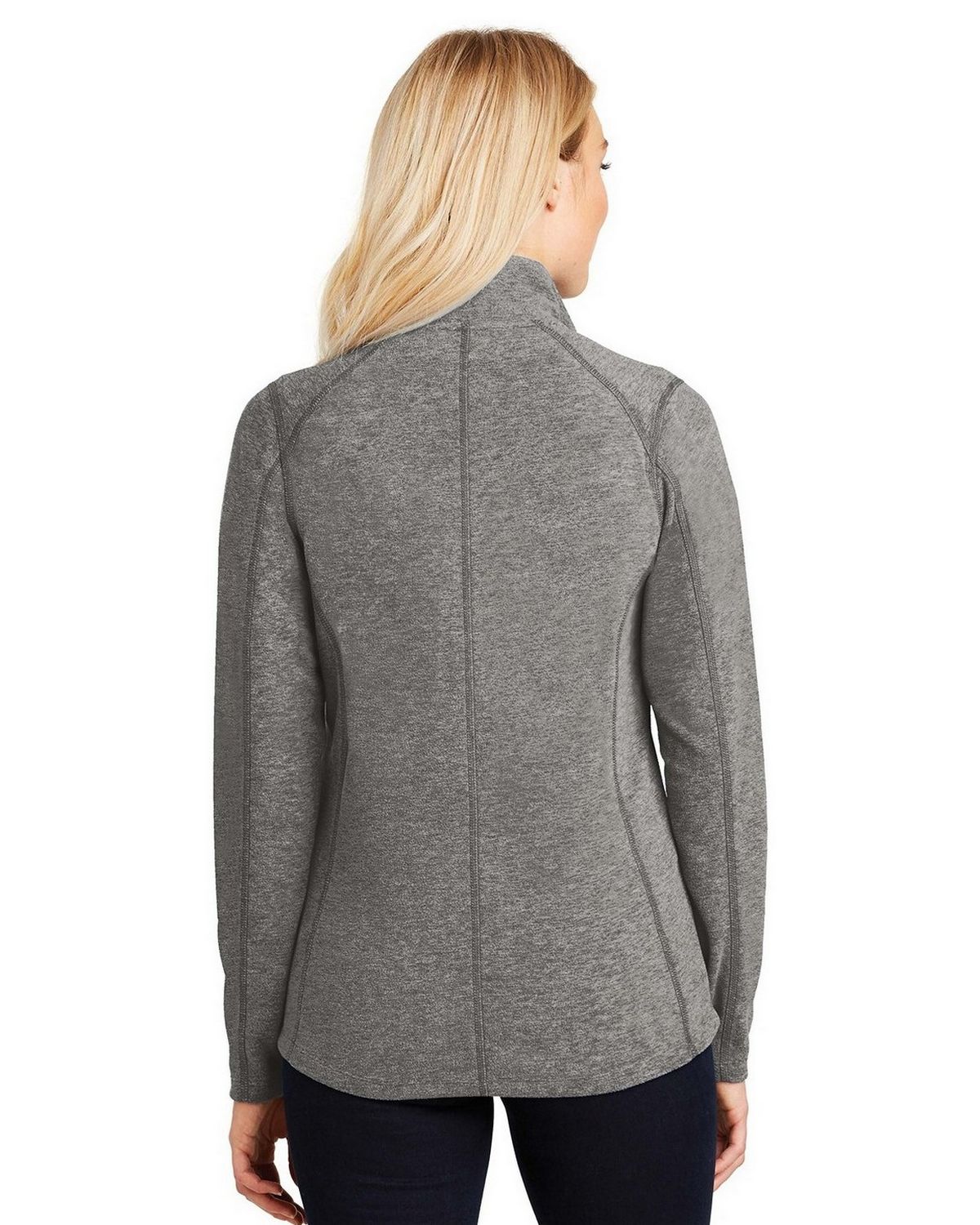 Port Authority L235 Port Authority L235 Women s Heather Micro Fleece Full Zip Jacket