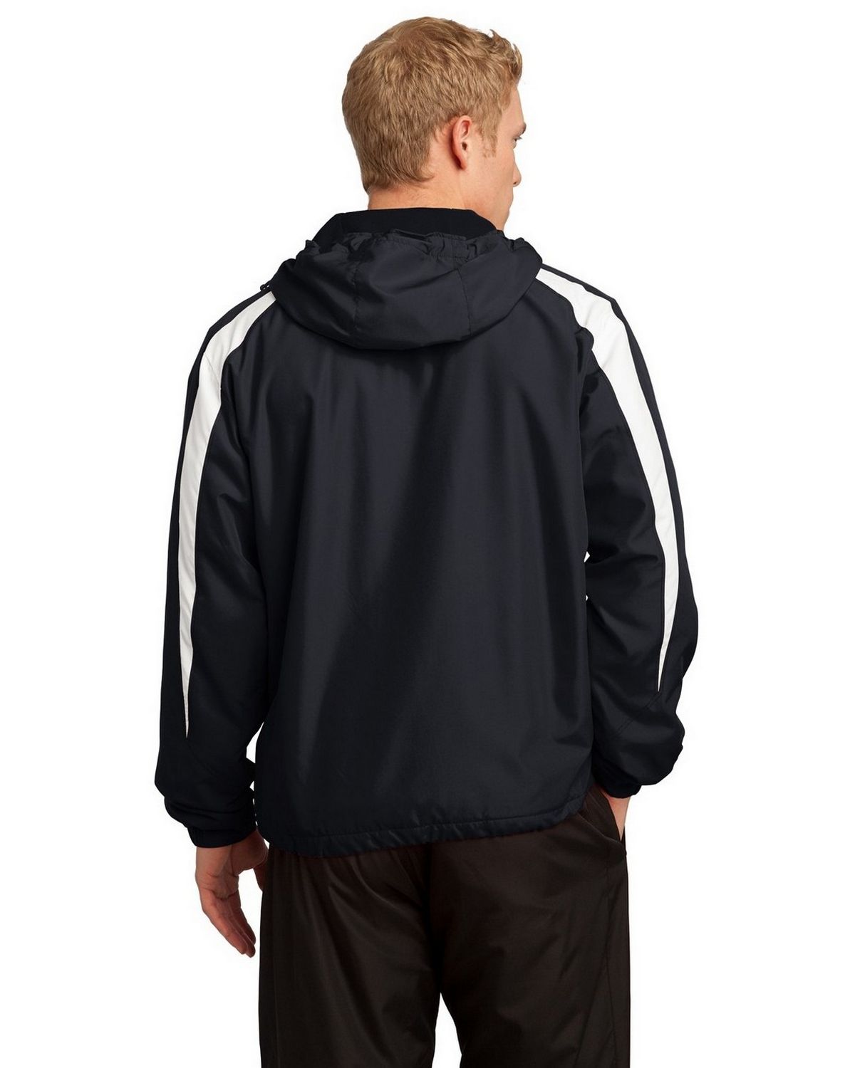 Sport-Tek JST81 Men's Fleece-Lined Colorblock Jacket