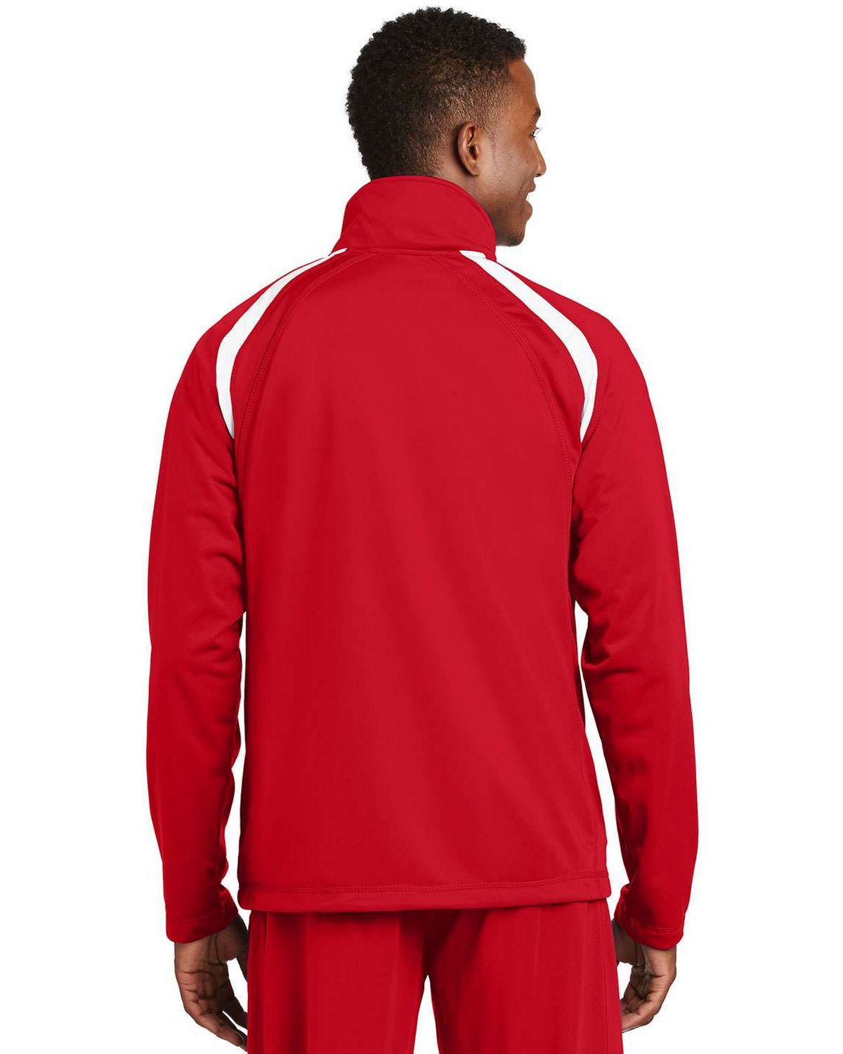 Sport-Tek Men's Comfortable Tricot Track Athletic Jacket