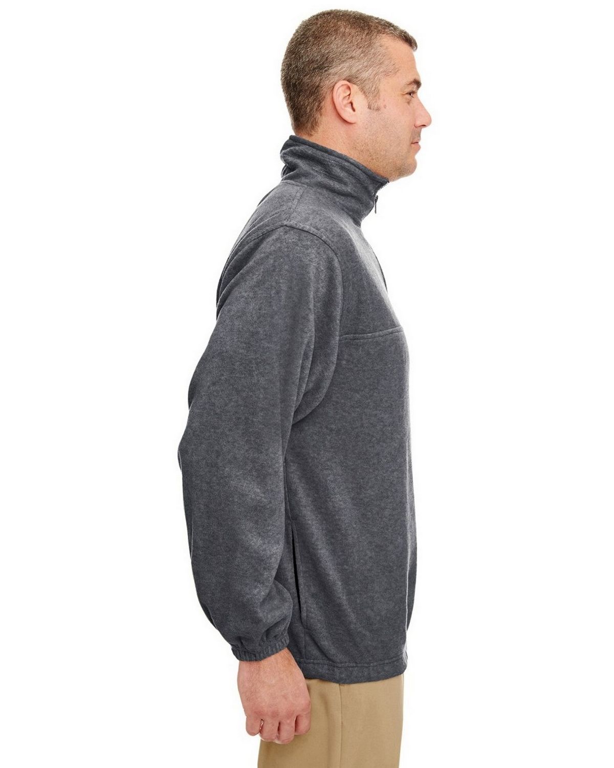Ultraclub 8480 Men's Iceberg Fleece 1/4 Zip Pullover