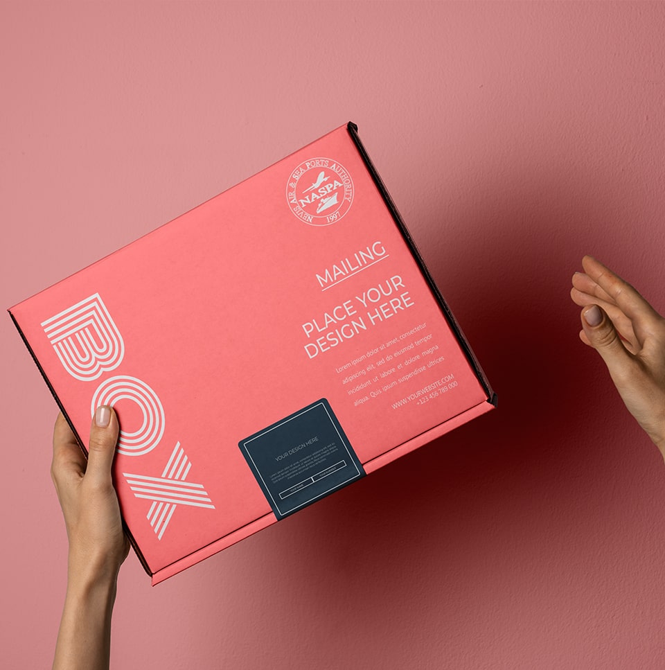 shop custom mailer boxes at apparelnbags