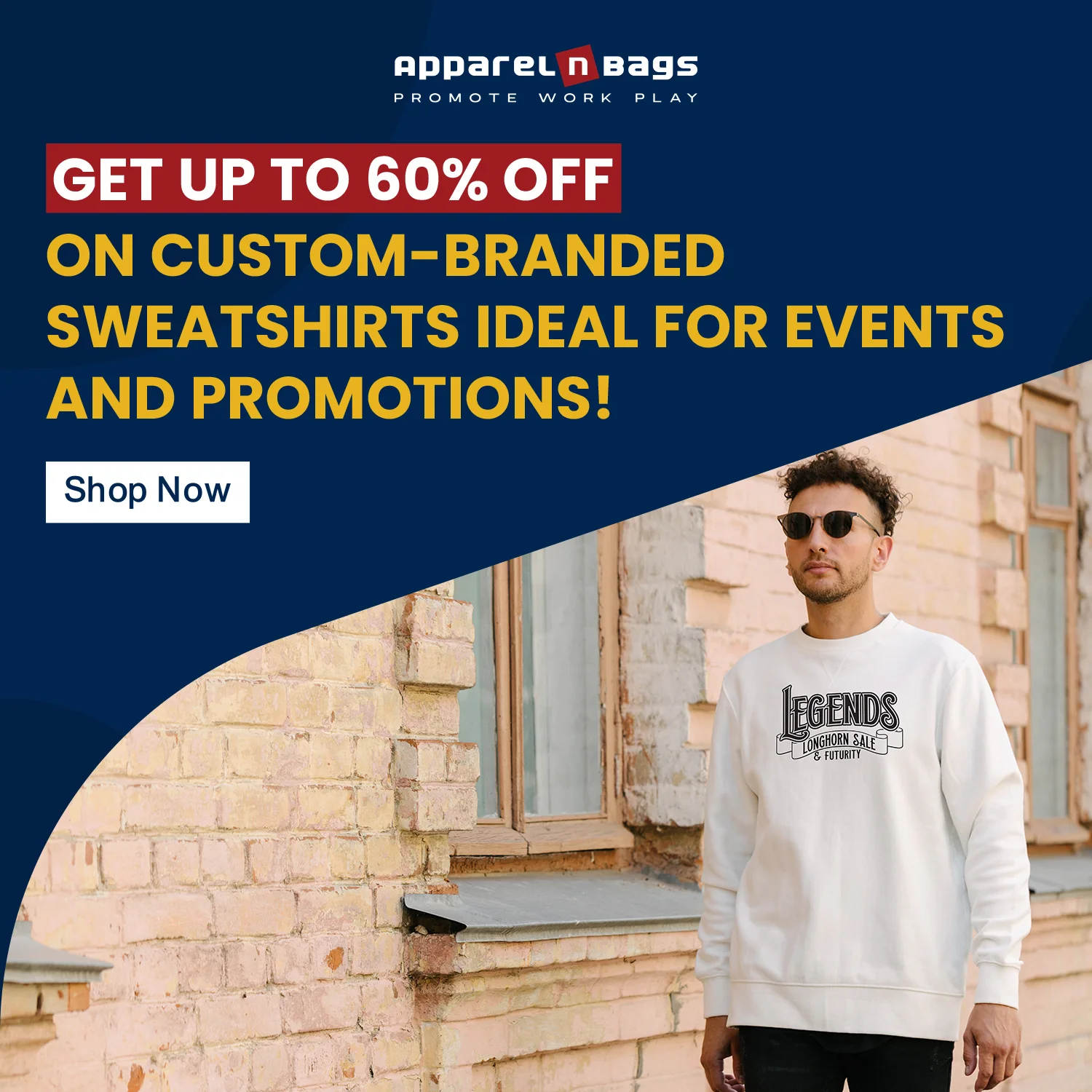 Branded quality sweatshirt on sale