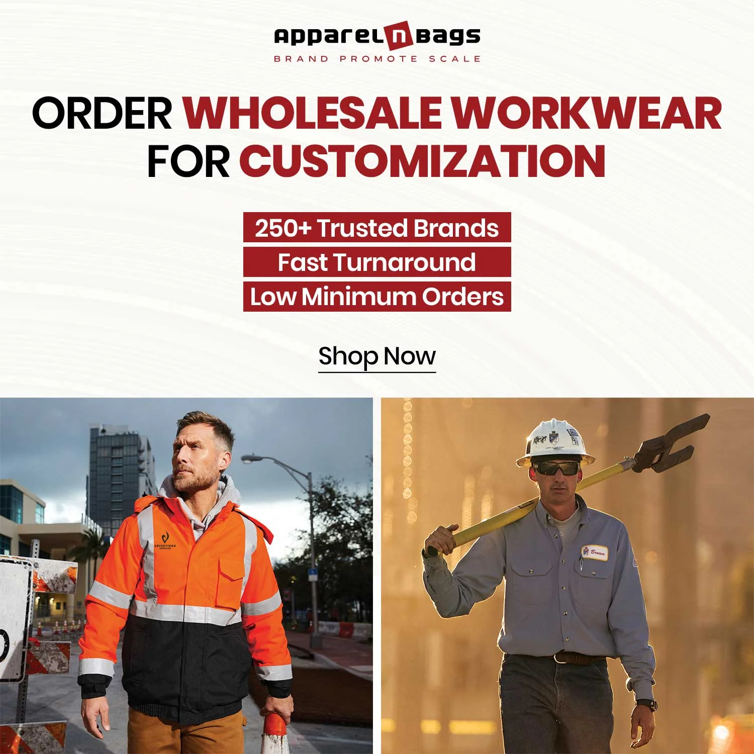 Order Wholesale Workwear for Customization