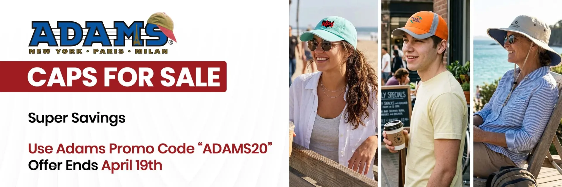 Adams Caps for Sale | Super Savings