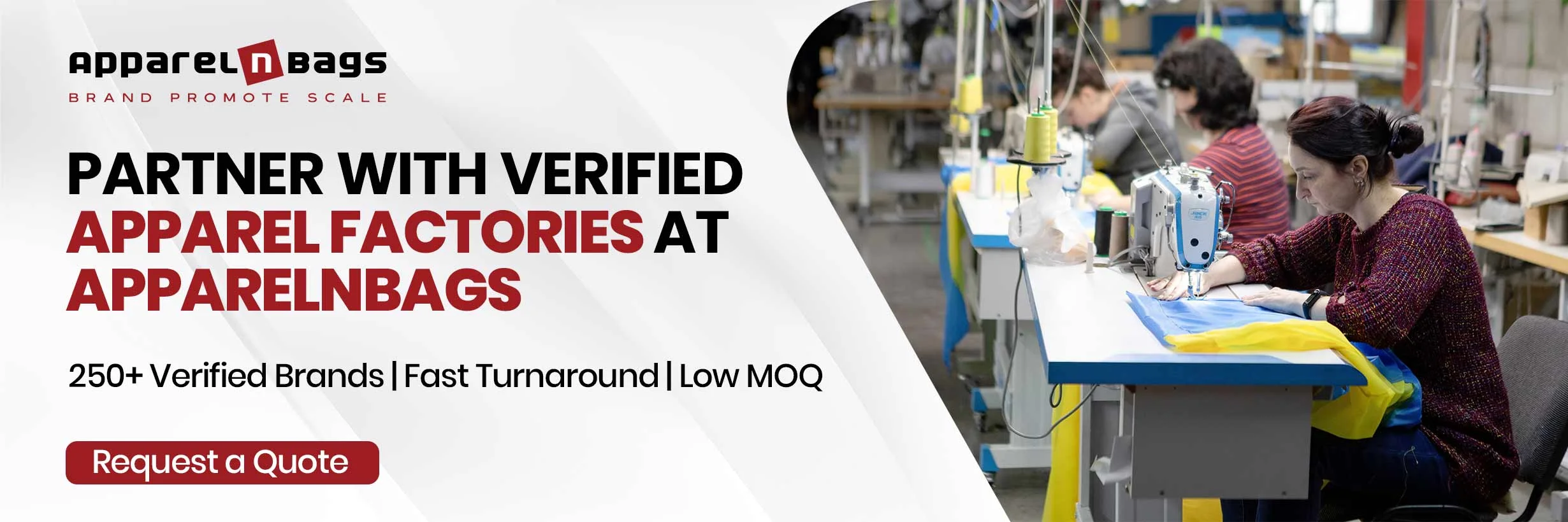 partner with apparelnBags for apparel manufacturing
