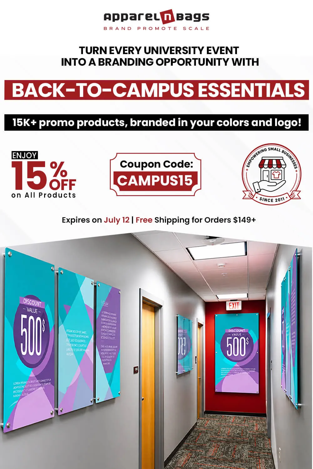 back-to campus essentials sale