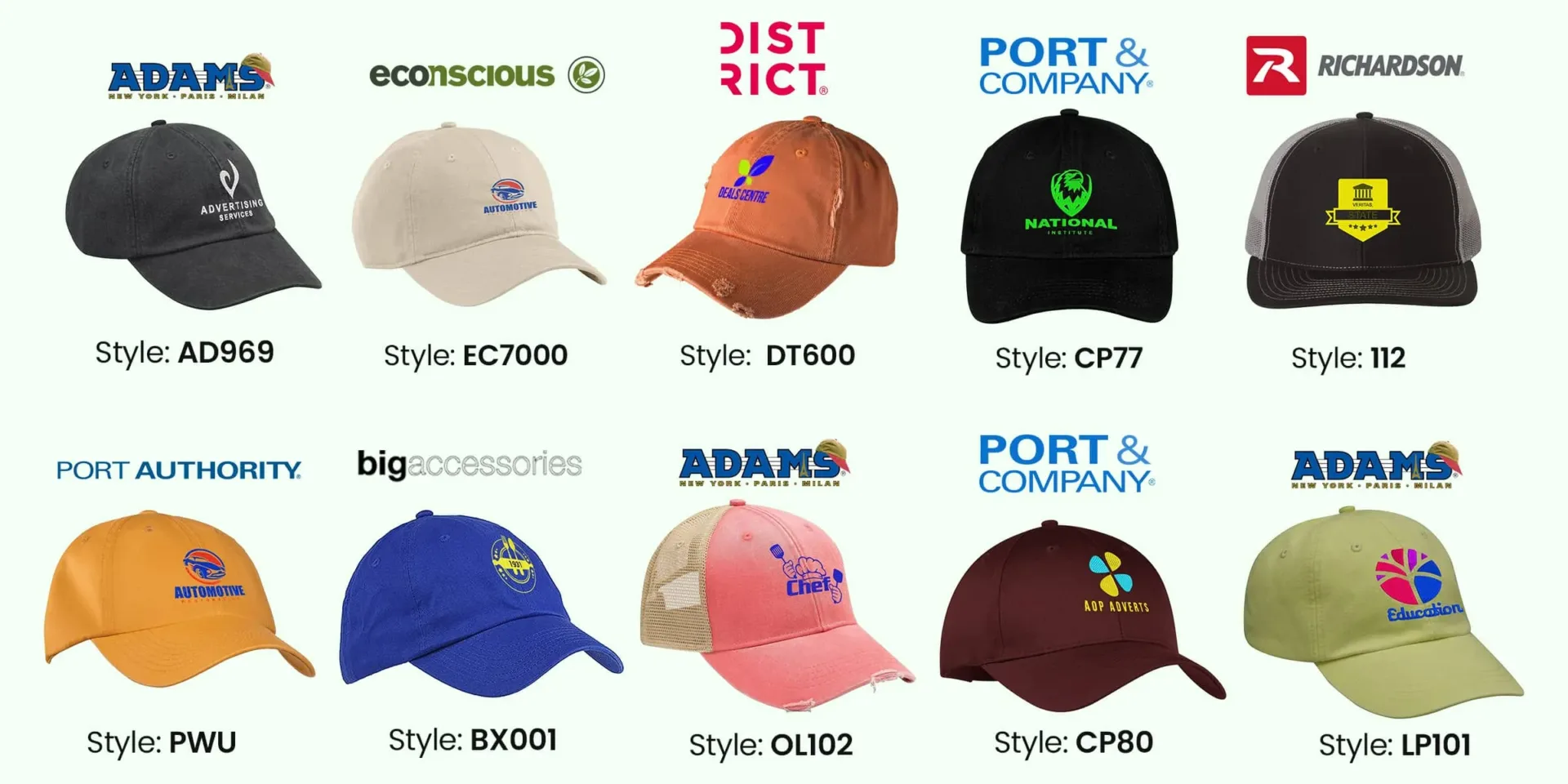 10 Best Selling Caps We Recommend for Businesses