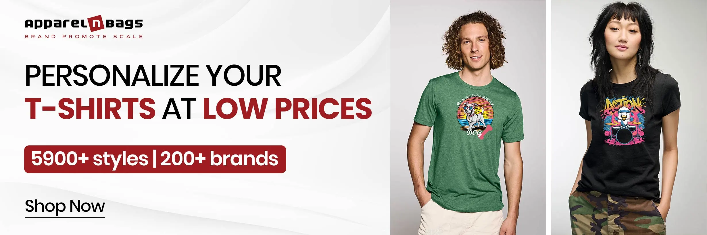 Shop Design Custom T-shirts for Impactful Branding