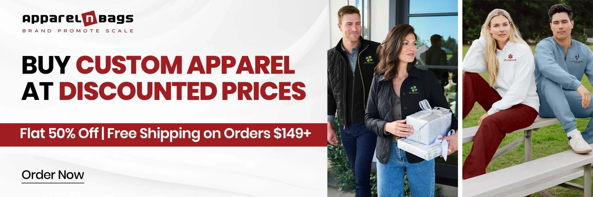 buy custom apparel at discounted prices