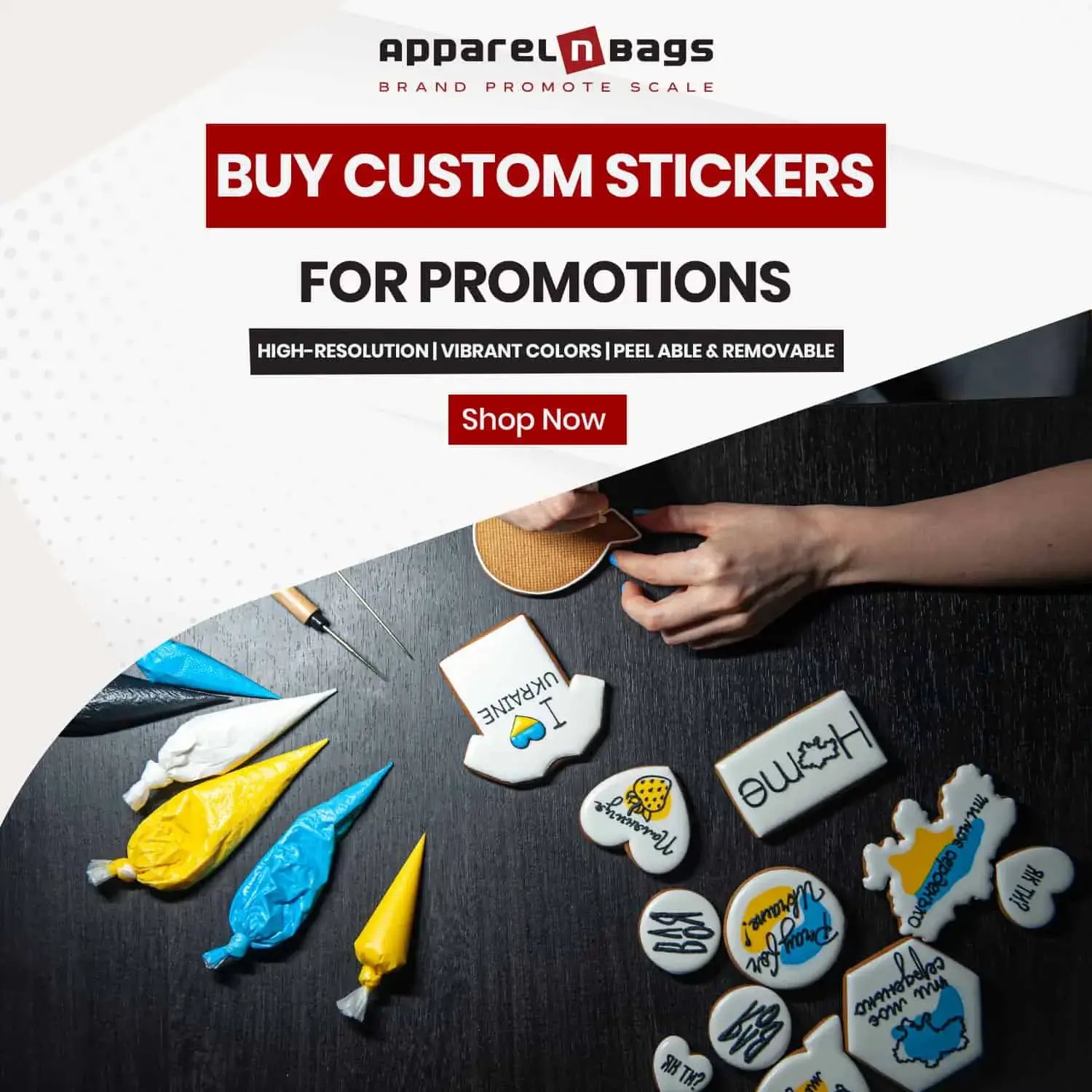 Buy Custom Stickers for Promotions