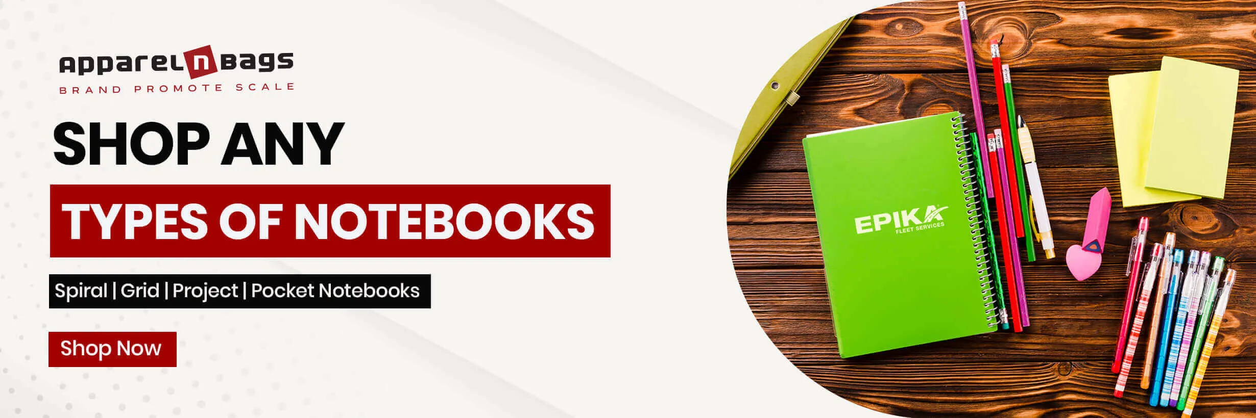 Shop Custom Notebooks for Business