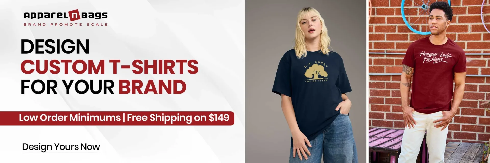 Design Custom T-shirts for Your Brand