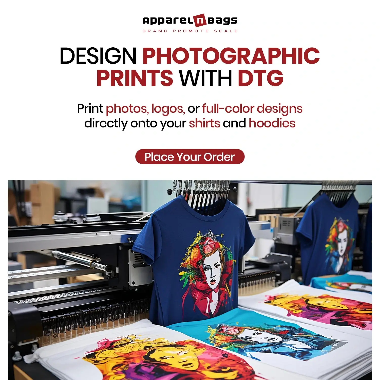 Shop Design Photographic Prints with DTG